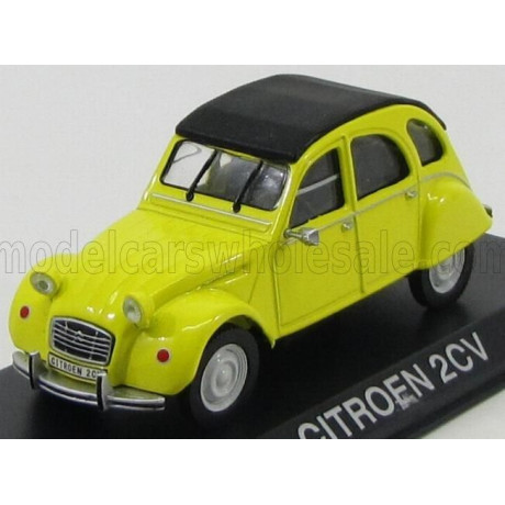 EDICOLA CITROEN 2CV 1957 - YELLOW 1/43