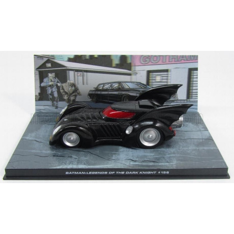 EDICOLA BATMAN BATMOBILE - LEGEND OF THE DARK KNIGHT 56 - BLACK MET 1/43