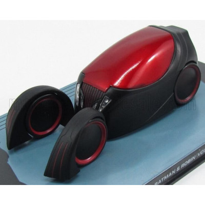 EDICOLA BATMAN BATMOBILE - BATMAN & ROBIN 5 - BLACK RED 1/43