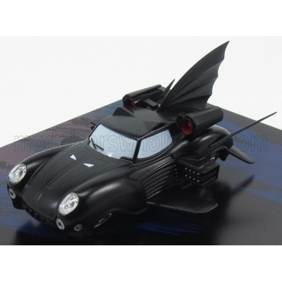 EDICOLA BATMAN BATMOBILE - ALL STAR BATMAN & ROBIN THE BOY WONDER - MATT BLACK 1/43