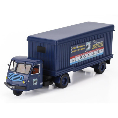 EDICOLA FAR TRUCK SNCF SOCIETE NATIONALE DES CHEMINS DE FER FRANCAIS 1953 - WITHOUT CARD BOX - BLUE 1/43
