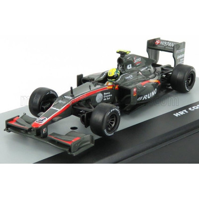 EDICOLA HRT F1  F110 COSWORTH N 21 BRAZILIAN GP 2010 BRUNO SENNA - GREY MET RED 1/43