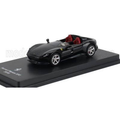 EDICOLA FERRARI MONZA SP2 2018 - CON VETRINA - WITH SHOWCASE - NEW BLACK DAYTONA MET 1/64