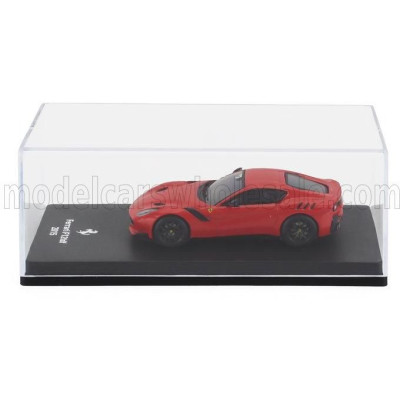 EDICOLA FERRARI F-12 TDF 2015 - CON VETRINA - WITH SHOWCASE - ROSSO CORSA 322 - RED 1/64