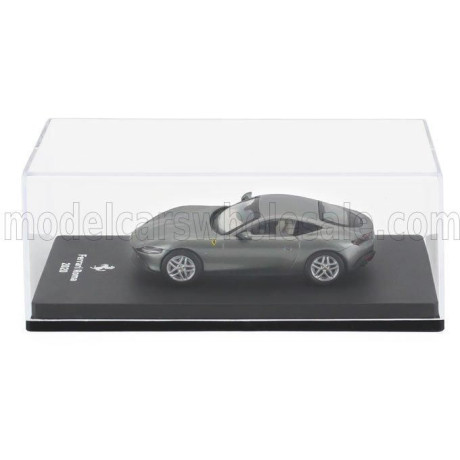 EDICOLA FERRARI ROMA 2020 - CON VETRINA - WITH SHOWCASE - GRIGIO MEDIO - GREY 1/64