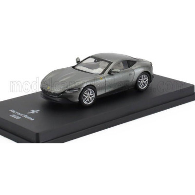 EDICOLA FERRARI ROMA 2020 - CON VETRINA - WITH SHOWCASE - GRIGIO MEDIO - GREY 1/64