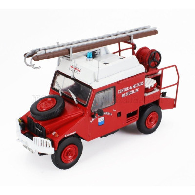 EDICOLA COURNIL SCD28 CCFI SDIS CENTRE DE SECOURS DE MUZILLAC DE MORBIHAN FIRE ENGINE 1985 - RED WHITE 1/43