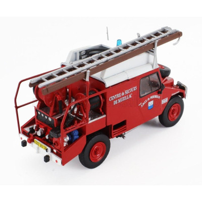 EDICOLA COURNIL SCD28 CCFI SDIS CENTRE DE SECOURS DE MUZILLAC DE MORBIHAN FIRE ENGINE 1985 - RED WHITE 1/43