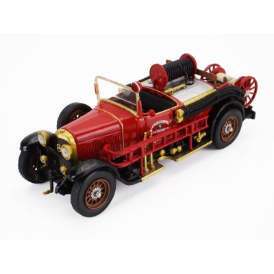 EDICOLA DELAHAYE TYPE 92 SPIDER SDIS DE WINTZENHEIM FIRE ENGINE 1926 - RED BLACK 1/43
