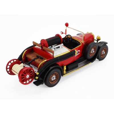 EDICOLA DELAHAYE TYPE 92 SPIDER SDIS DE WINTZENHEIM FIRE ENGINE 1926 - RED BLACK 1/43