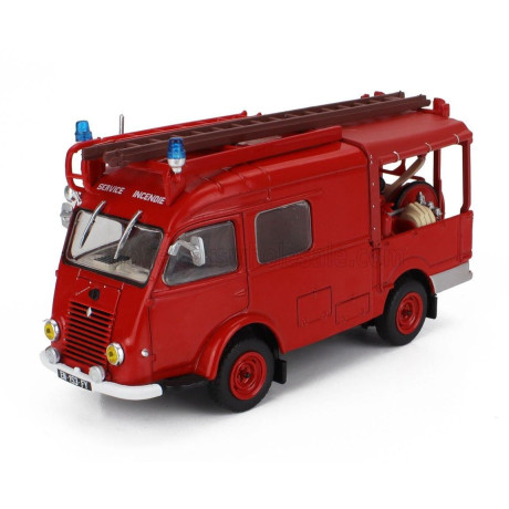 EDICOLA RENAULT 1000kg TANKER TRUCK FIRE ENGINE 1965 - RED 1/43