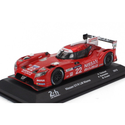 EDICOLA NISSAN GT-R LM NISMO 3.0L TURBO V6 TEAM NISSAN MOTORSPORTS N 22 24h LE MANS 2015 HARRY TINCKNELL - MICHAEL KRUMM - ALEX