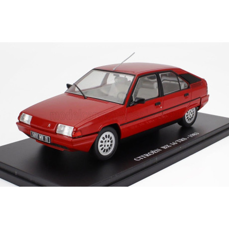 EDICOLA CITROEN BX 16 TRS 1983 - CON VETRINA - WITH SHOWCASE - RED 1/24