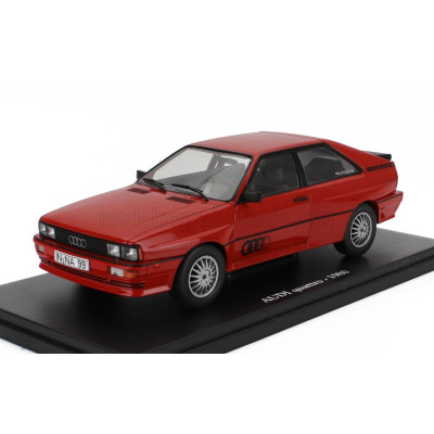 EDICOLA AUDI QUATTRO 1980 - CON VETRINA - WITH SHOWCASE - RED 1/24