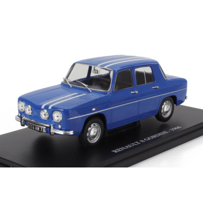 EDICOLA RENAULT R8 GORDINI 1966 - CON VETRINA - WITH SHOWCASE - BLUE 1/24