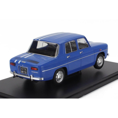EDICOLA RENAULT R8 GORDINI 1966 - CON VETRINA - WITH SHOWCASE - BLUE 1/24