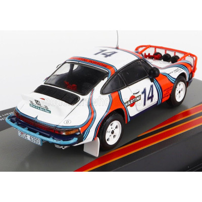 EDICOLA PORSCHE 911 SC 3.0 COUPE MARTINI RACING (night version) N 14 2nd RALLY EAST AFRICAN SAFARI 1978 VIC PRESTON Jr. - JOHN L