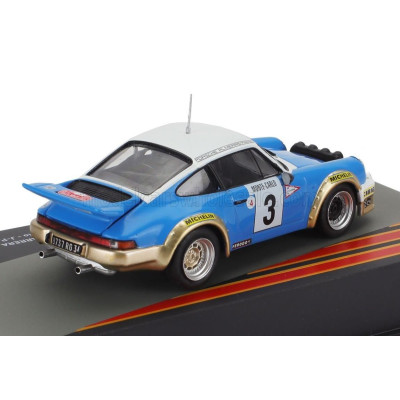 EDICOLA PORSCHE 911 SC 3.0L GITANES (night version) N 3 WINNER RALLY MONTECARLO 1978 JEAN PIERRE NICOLAS - VINCENTE LAVERNE - BL