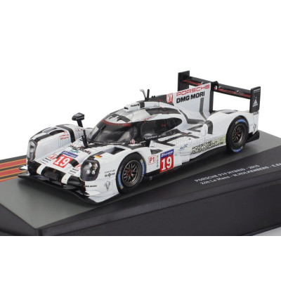 EDICOLA PORSCHE 919 HYBRID 2.0L TURBO V4 TEAM PORSCHE N 19 WINNER 24h LE MANS 2015 EARL BAMBER - NICK TANDY - NICO HULKENBERG -