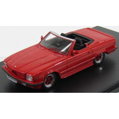 GLM MODELS MERCEDES BENZ SL-CLASS AMG R107 ROADSTER 1983 - RED 1/43