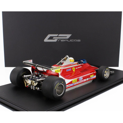 GP REPLICAS FERRARI F1  312T4 N 11 WORLD CHAMPION POLE POSITION AND WINNER MONACO GP (with pilot figure) 1979 JODY SCHECKTER - R