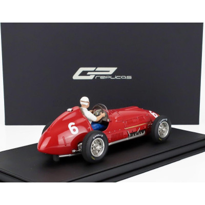 GP REPLICAS FERRARI F1  375 N 6 2nd SPANISH GP (with pilot driver) 1951 JOSE FROILAN GONZALEZ - RED 1/18
