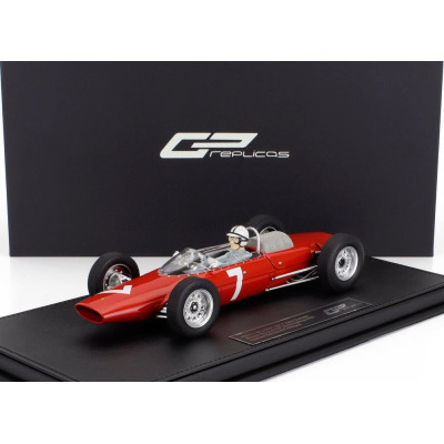 GP REPLICAS FERRARI F1  156 F1-63 N 7 WINNER NURBURGRING GERMAN GP (with pilot figure) 1963 JOHN SURTEES - RED 1/18