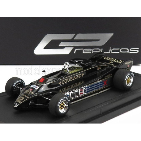 GP REPLICAS LOTUS F1 88B COURAGE ESSEX N 12 SEASON 1981 NIGEL MANSELL - BLACK 1/43