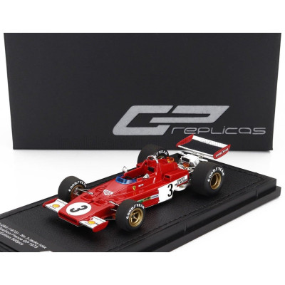 GP REPLICAS FERRARI F1 312B3 N 3 5th FRENCH GP 1973 JACKY ICKX - RED 1/43