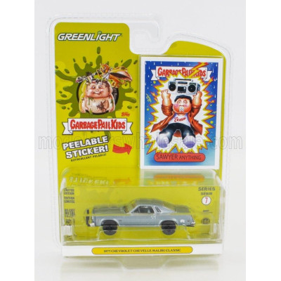 GREENLIGHT CHEVROLET CHEVELLE MALIBU CLASSIC COUPE 1977 - GARBAGE PAIL KIDS - POLISHED 1/64