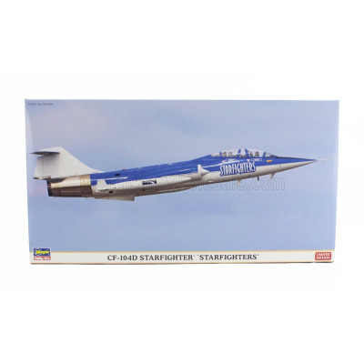 HASEGAWA LOCKHEED MARTIN CF-104D STARFIGHTER MILITARY AIRPLANE 1/48