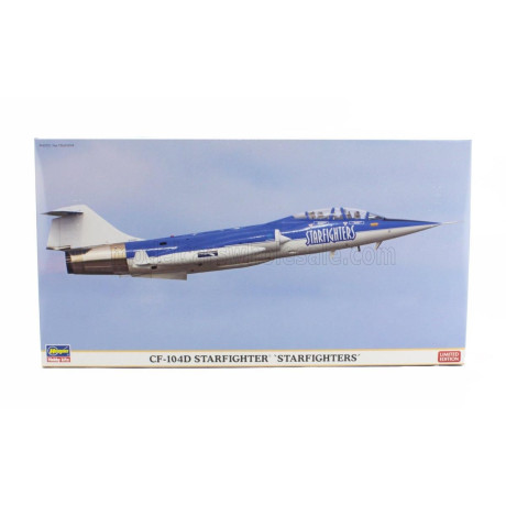 HASEGAWA LOCKHEED MARTIN CF-104D STARFIGHTER MILITARY AIRPLANE 1/48