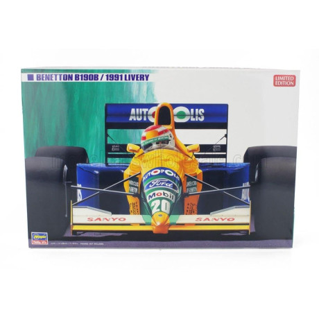 HASEGAWA BENETTON F1 FORD B190B SEASON 1991 1/24