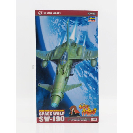 HASEGAWA TV SERIES SPACE WOLF SW-190 ASTRONAVE CAPTAIN HARLOCK 1/72