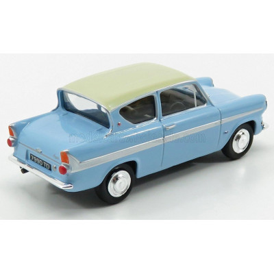 HONGWELL FORD ENGLAND ANGLIA MKI 1959 - LIGHT BLUE CREAM 1/43