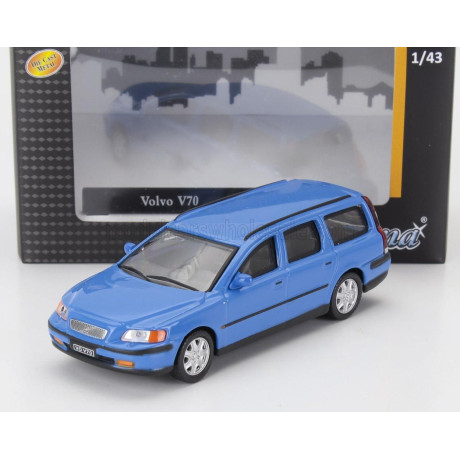 HONGWELL VOLVO V70 SW STATION WAGON 2008 - BLUE 1/43