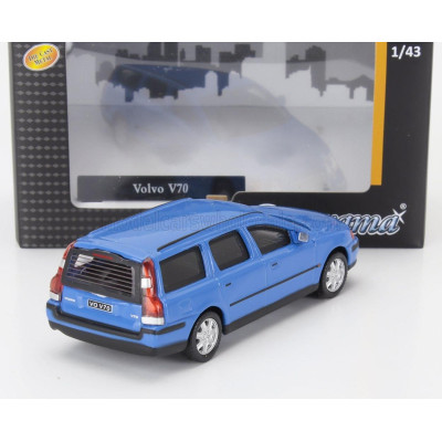 HONGWELL VOLVO V70 SW STATION WAGON 2008 - BLUE 1/43