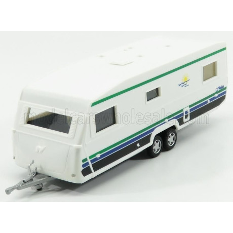 HONGWELL TRAILER BIG POLAR CARAVAN ROULOTTE 2005 - WHITE 1/43