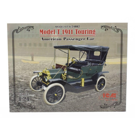 ICM MODEL FORD USA MODEL T TOURING 1911 1/24