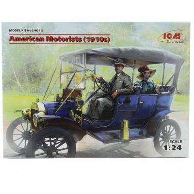 ICM MODEL FIGURES AMERICAN MOTORISTS 1/24