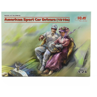ICM MODEL FIGURES AMERICAN SPORT CAR DRIVERS 1/24