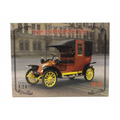 ICM MODEL RENAULT TYPE AG TAXI PARIS 1910 1/24