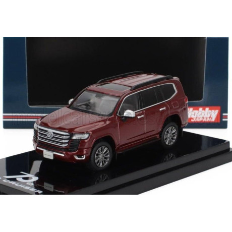 IGNITION MODEL TOYOTA LAND CRUISER (JA300W) ZX 2023 - RED MICA MET 1/64