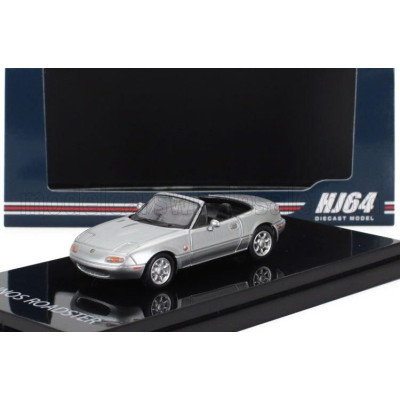 IGNITION MODEL MAZDA EUNOS (MX5) NA6CE SPIDER ROADSTER 1989 - SILVER 1/64