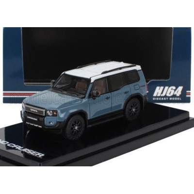 IGNITION MODEL TOYOTA LAND CRUISER 250 ZX FIRST EDITION 2024 - BLUE WHITE 1/64
