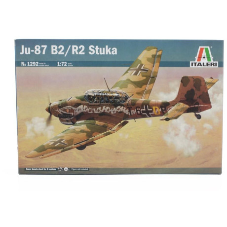 ITALERI JUNKERS JU-87 B2/R2 STUKA AIRPLANE MILITARY 1/72