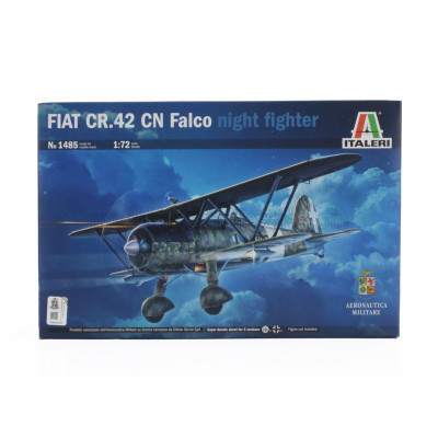 ITALERI FIAT CR.42 FALCO MILITARY AIRPLANE 1/72