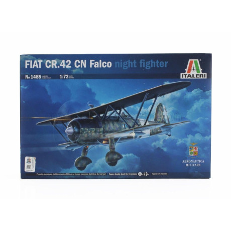 ITALERI FIAT CR.42 FALCO MILITARY AIRPLANE 1/72