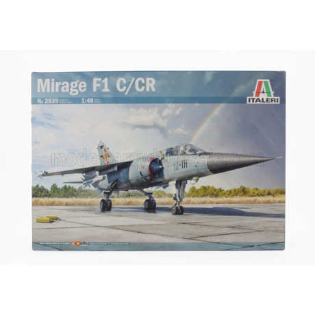 ITALERI DASSAULT AVIATION MIRAGE F1 C/CR MILITARY AIRPLANE 1969 1/48