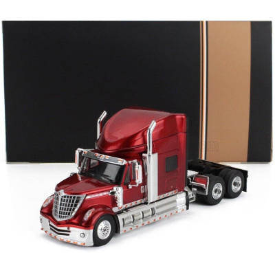 IXO MODELS INTERNATIONAL LONESTAR TRACTOR TRUCK 3-ASSI 2010 - RED 1/64